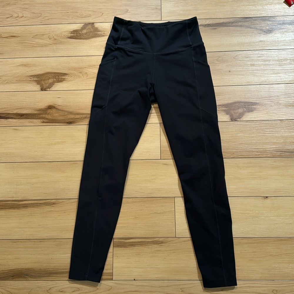 Figs under scrub leggings